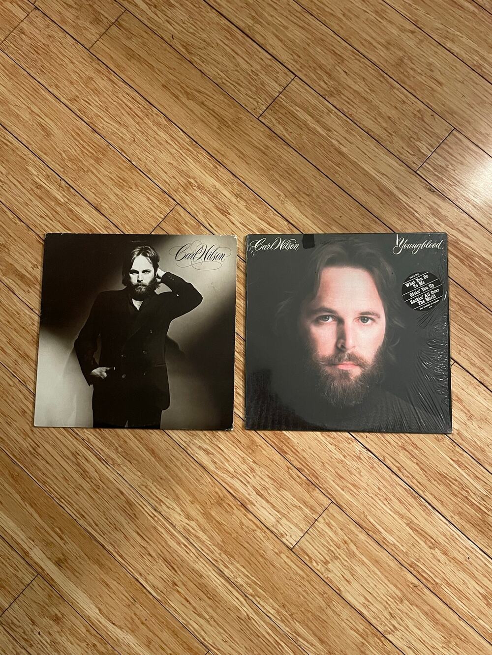 Carl Wilson LP Lot vintage vinyl records albums beach boys